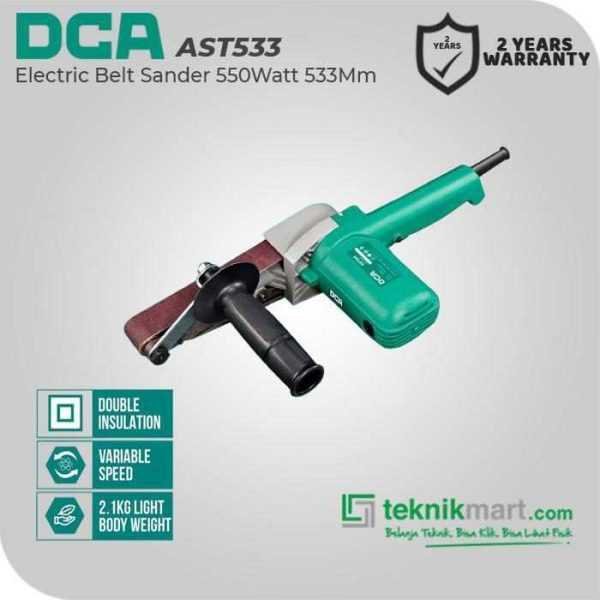 DCA AST533 BELT SANDER 550WATT 30X533MM