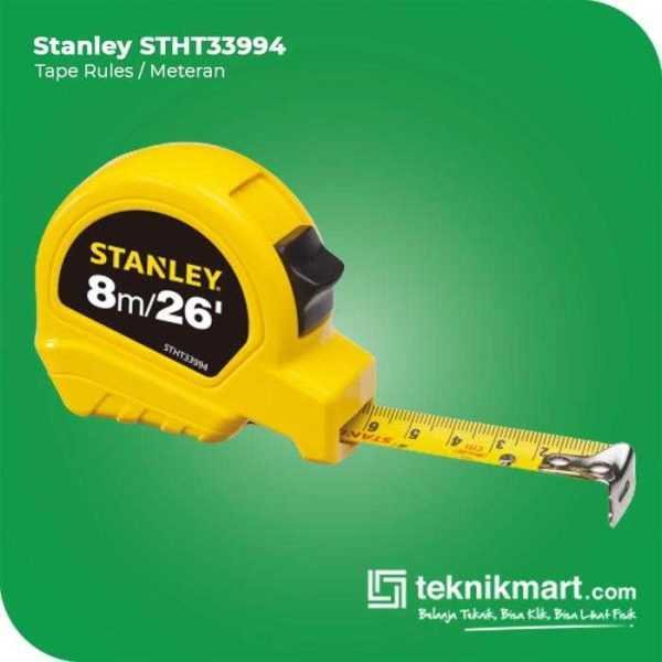 STANLEY STHT33994 BASIC TAPE RULES METRIC/IMPERIAL 8M/26"X25MM