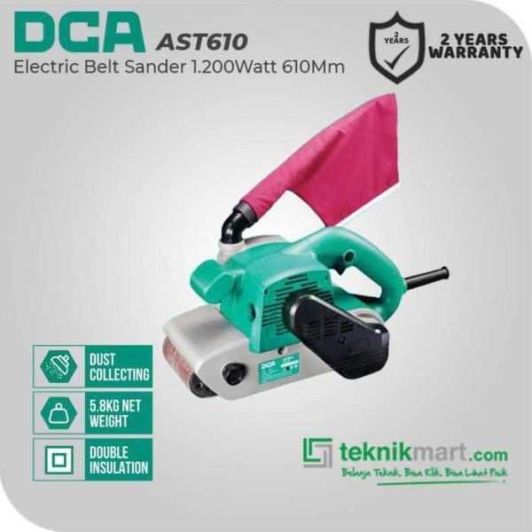 DCA AST610 BELT SANDER 1200WATT 100X610MM