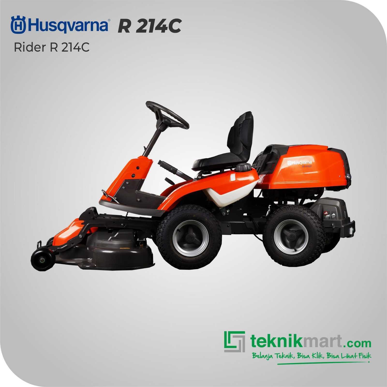 HUSQVARNA R214C RIDER - RIDE ON LAWNMOWER