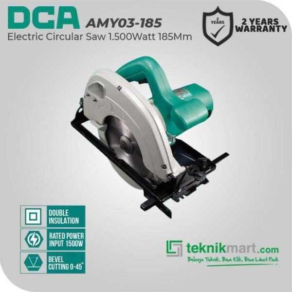 DCA AMY03-185 CIRCULAR SAW 1500WATT 185MM