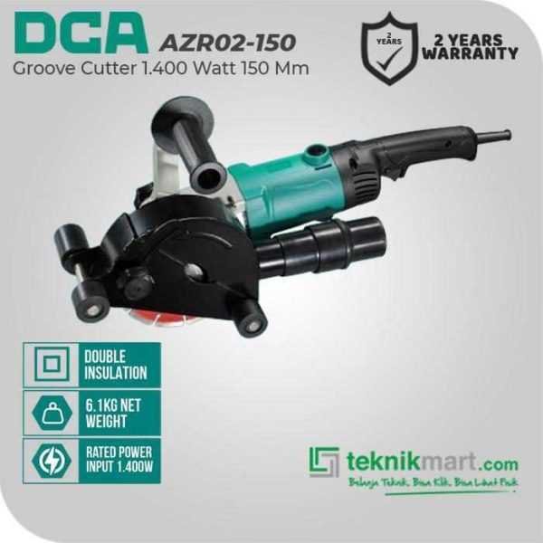 DCA AZR02-150 ELECTRIC GROOVE CUTTER 1400WATT 150MM