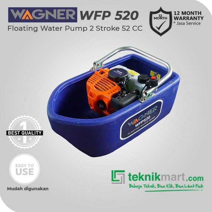 WAGNER WFP 520 FLOATING WATER PUMP 2 STROKE 52CC