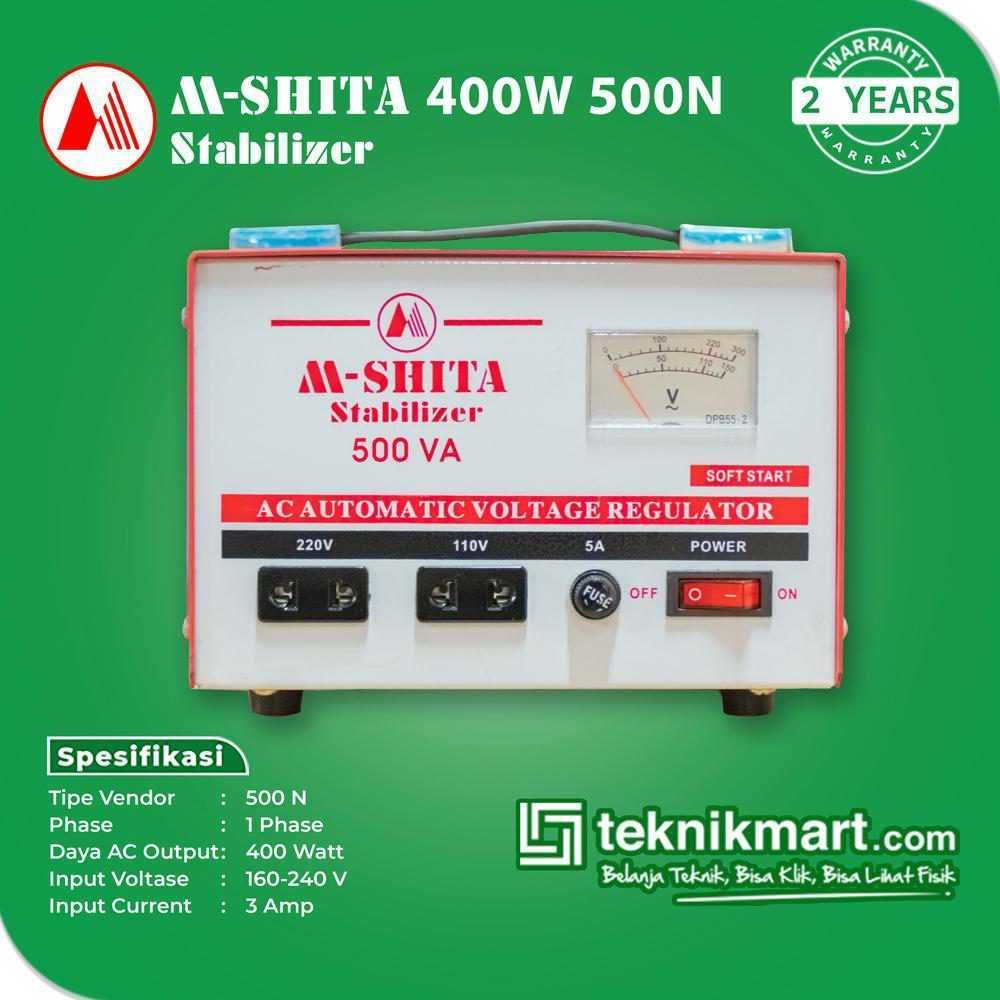 M-SHITA N.500 STABILIZER 500 VA 1PHASE