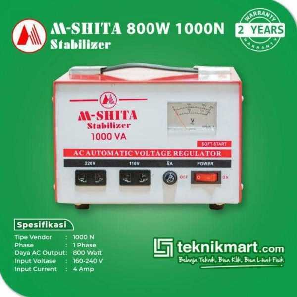 M-SHITA N.1000 STABILIZER 1 KVA 1PHASE