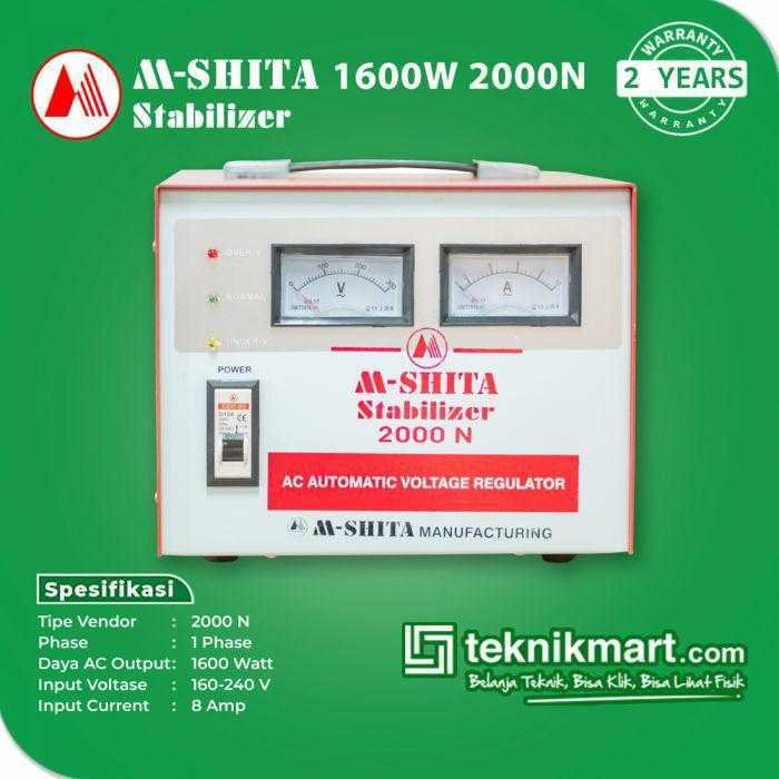 M-SHITA N.2000 STABILIZER 2 KVA 1PHASE