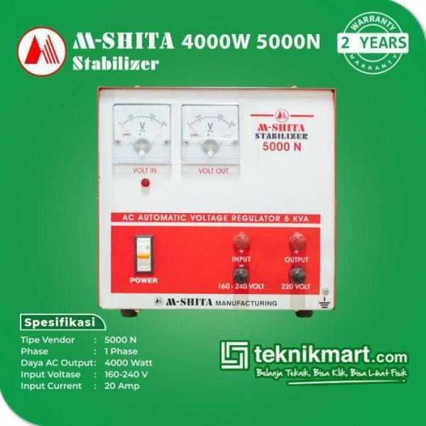 M-SHITA N.5000 STABILIZER 5 KVA 1PHASE