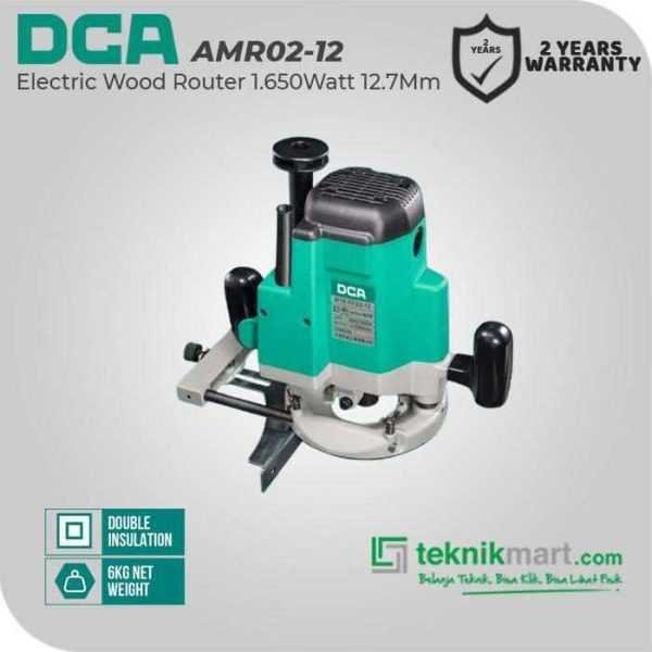 DCA AMR02-12 WOOD ROUTER 1650WATT 13MM
