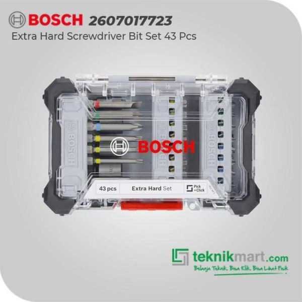 BOSCH 43 PCS EXTRA HARD SCREWDRIVER BIT SET