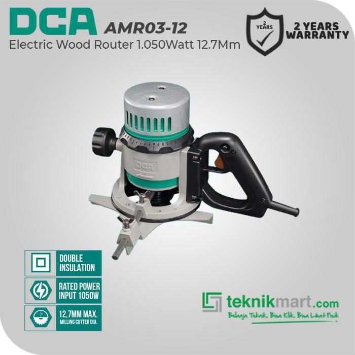 DCA AMR03-12 WOOD ROUTER 1.050WATT 13 MM