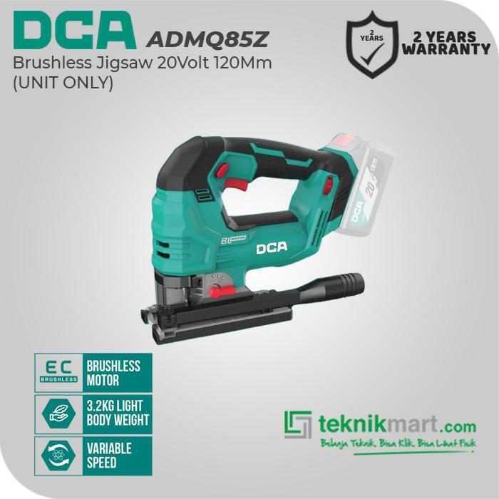 DCA ADMQ85Z BRUSHLESS JIGSAW 20VOLT (UNIT ONLY)