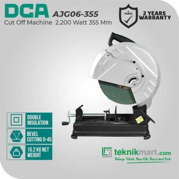 DCA AJG06-355 CUT OFF MACHINE 2200WATT 355MM