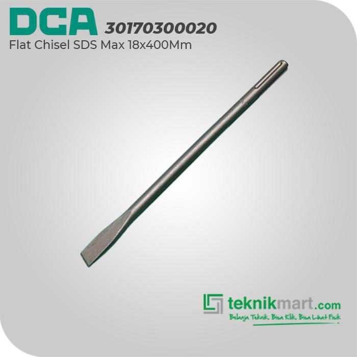 DCA 30170300020 SDS MAX FLAT CHISEL 18x400 MM