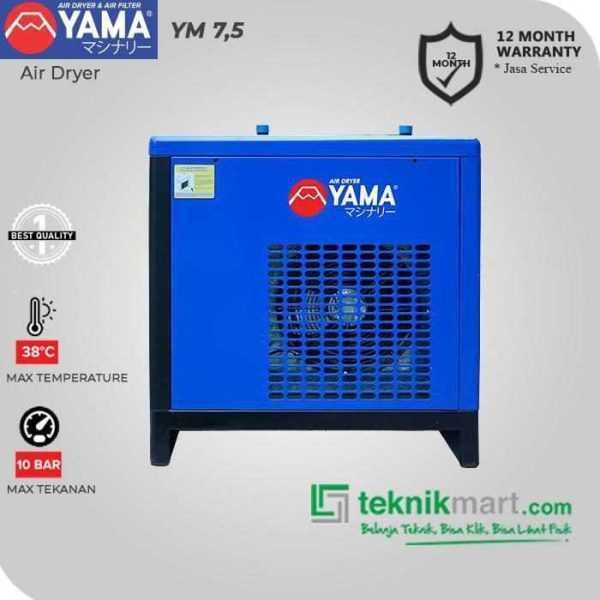 YAMA AIR DRYER 7,5 HP KAP.1M3/MIN DIA. IN/OUT 1"