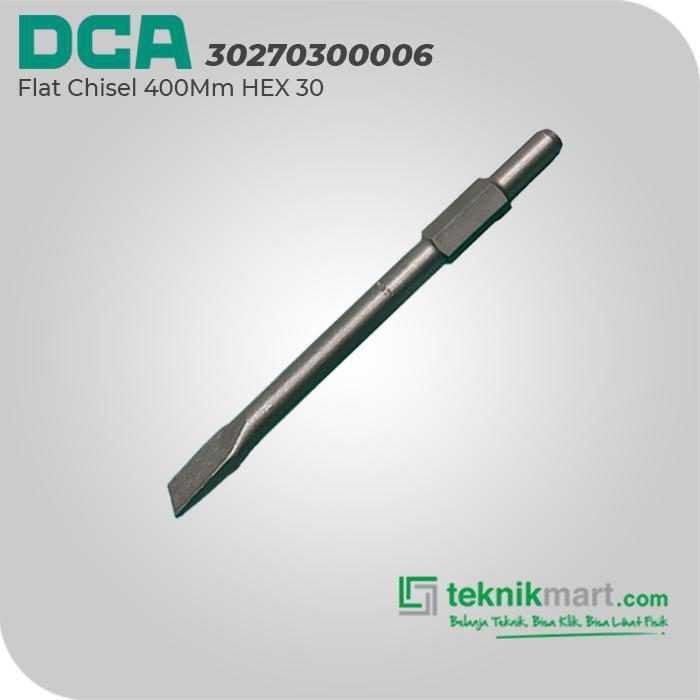 DCA 30270300006 FLAT CHISEL HEXAGON 30X400 MM