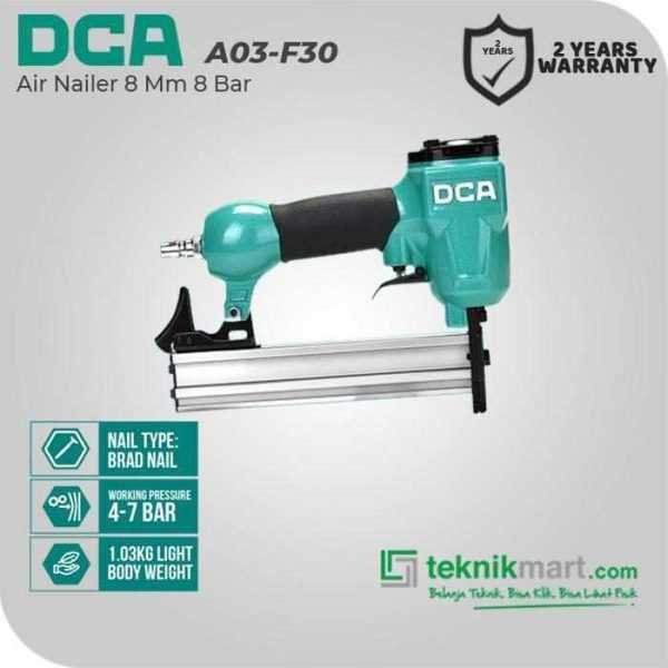 DCA A03-F30 AIR BRAND NAILER 8MM 8BAR