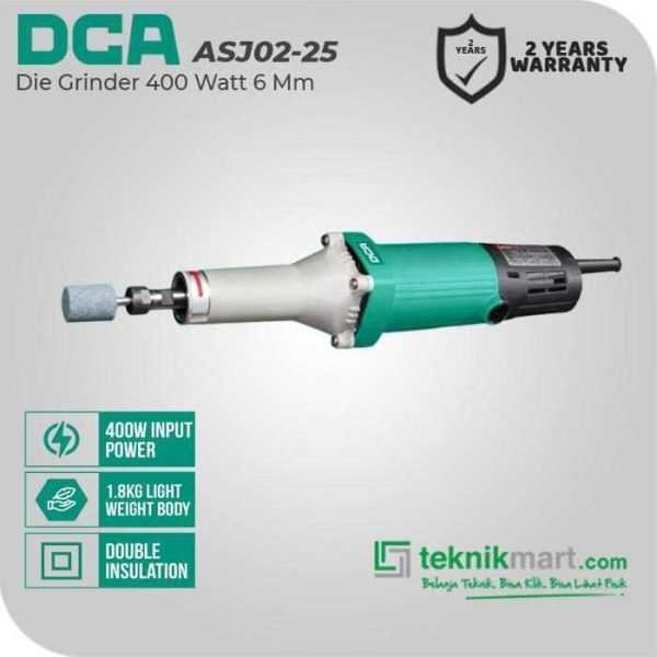 DCA ASJ02-25 DIE GRINDER 400WATT 6MM