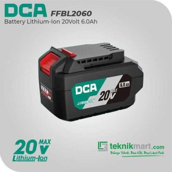 DCA FFBL2060 LITHIUM BATTERY 20VOLT 6.0AH (30230200023)