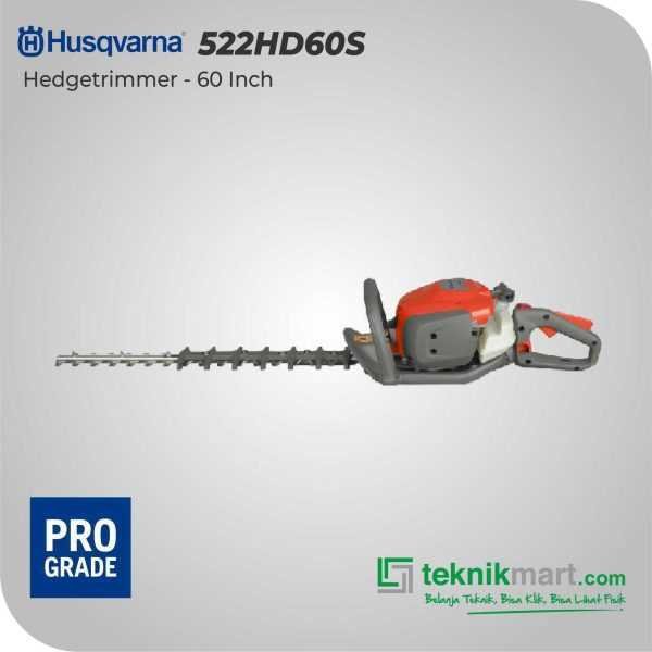 HUSQVARNA 522HD60S HEDGETRIMMER PRO GRADE - 60"