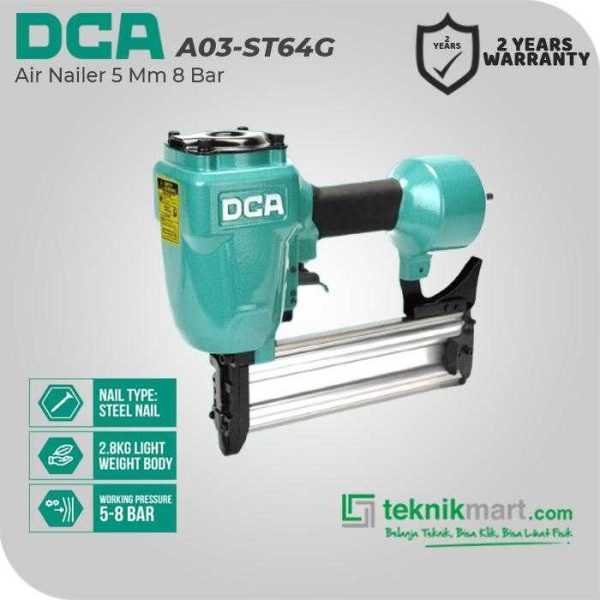 DCA A03-ST64G AIR CONCRETE NAILER 5MM 8BAR