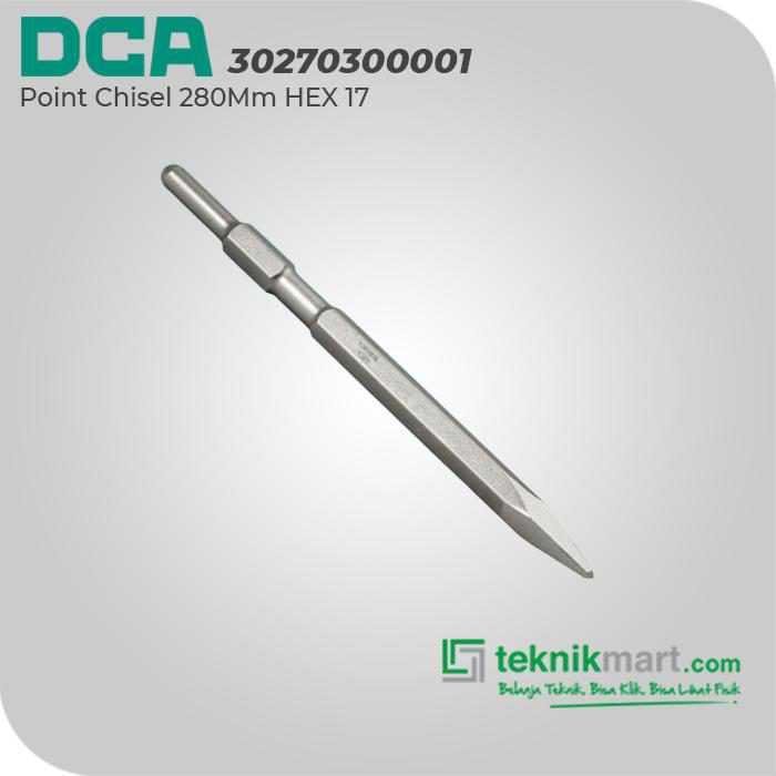 DCA 30270300001 POINT CHISEL HEX 17X280 MM