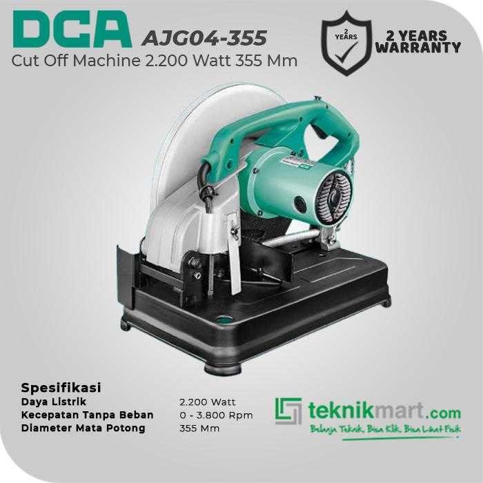 DCA AJG04-355S CUT OFF MACHINE 2200WATT 355MM - Image 2