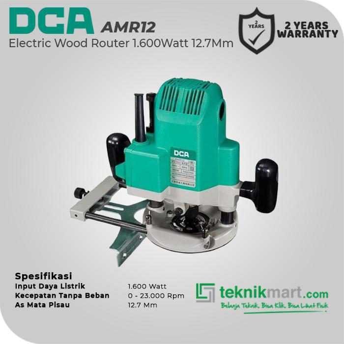 DCA AMR12 WOOD ROUTER 1600WATT 13MM - Image 2