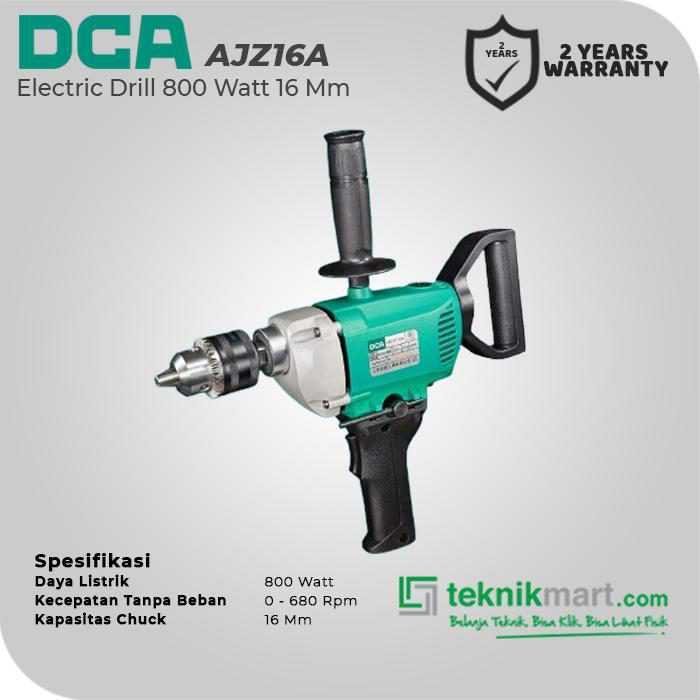 DCA AJZ16A ELECTRIC DRILL 800WATT 16MM WITH VARIABLE SPEED - Image 2