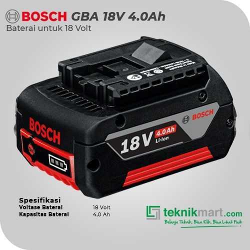 BOSCH GBA 18 V-LI BATTERY LI-ION 18V 4.0AH - Image 2