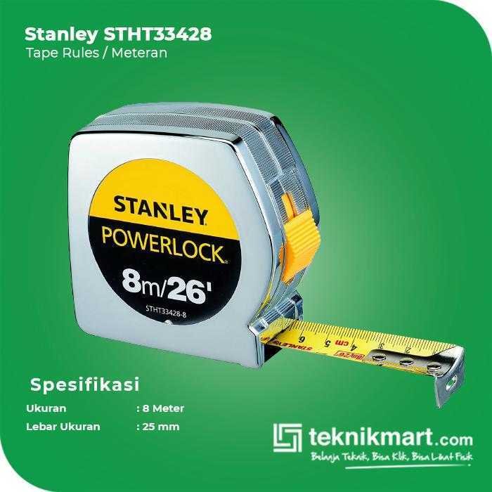 STANLEY STHT33428 POWER LOCK SHORT TAPE RULES 8M/25" - Image 2
