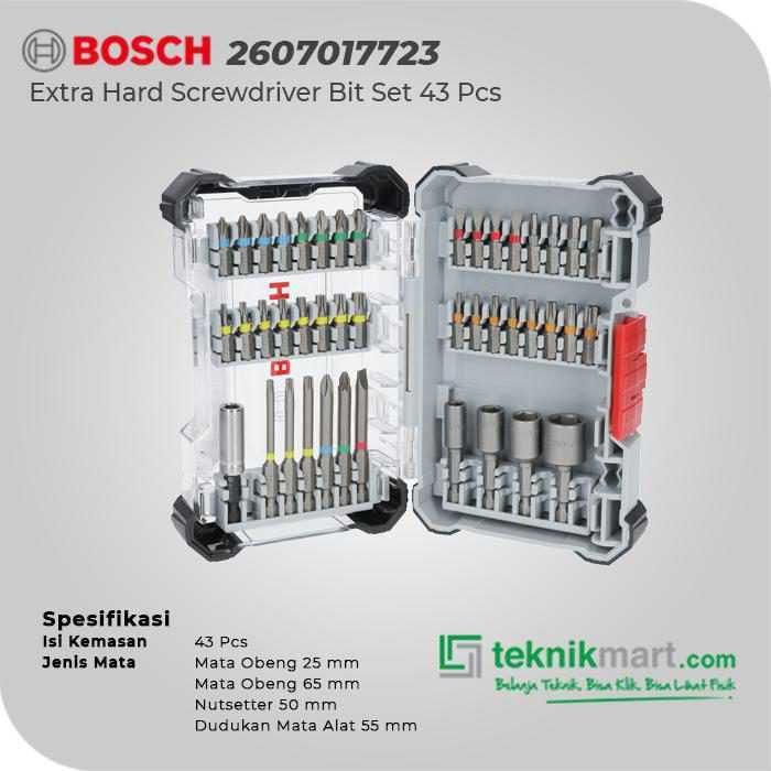 BOSCH 43 PCS EXTRA HARD SCREWDRIVER BIT SET - Image 2