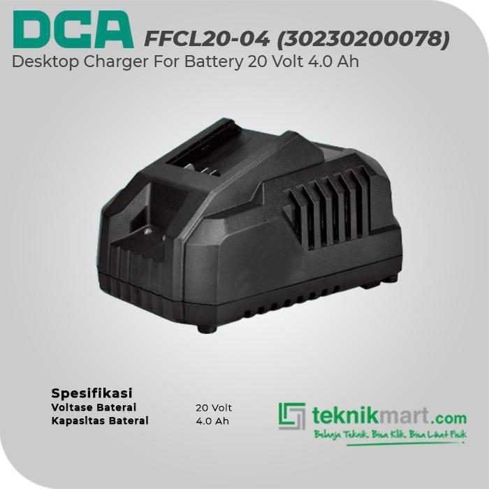 DCA FFCL20-04 DESKTOP BATTERY CHARGER 20VOLT 4.0A (30230200078) - Image 2