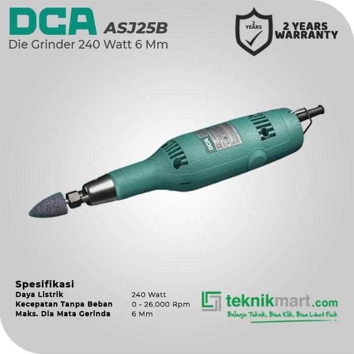 DCA ASJ25B DIE GRINDER 240WATT 6MM - Image 3