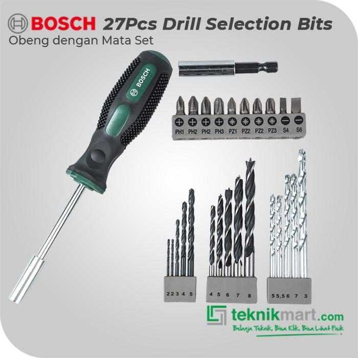 BOSCH 27PCS DRILL SDB ACCESSORY SETS 017-201