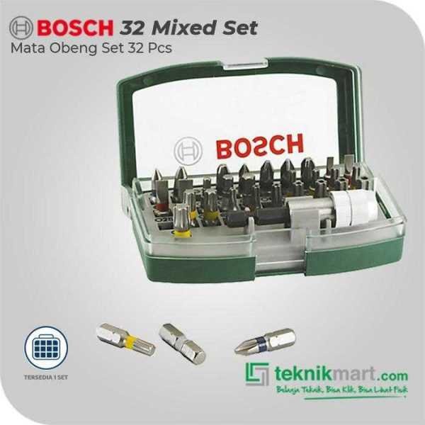 BOSCH 32 PCS SCREWDRIVER BITS SET WITH COLOUR CODING