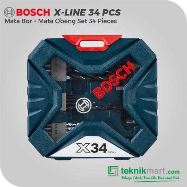 BOSCH 34 X-LINE DRILL AND SCREWDRIVER BIT MIXED SET