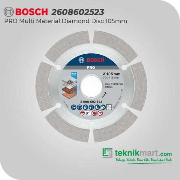 BOSCH DIAMOND CUTTING DISC BEST FOR UNIVERSAL SEGMENTED 105X20/16X1.7X8MM