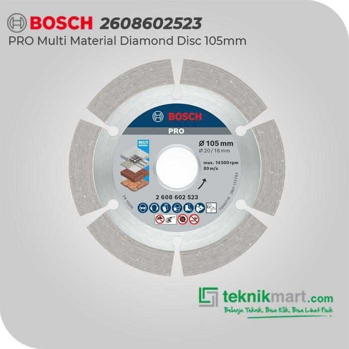 BOSCH DIAMOND CUTTING DISC BEST FOR UNIVERSAL SEGMENTED 105X20/16X1.7X8MM