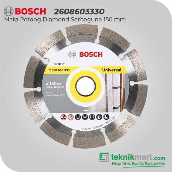 BOSCH DIAMOND CUTTING DISC BEST FOR UNIVERSAL 150X25.4/22.23X2X12 MM