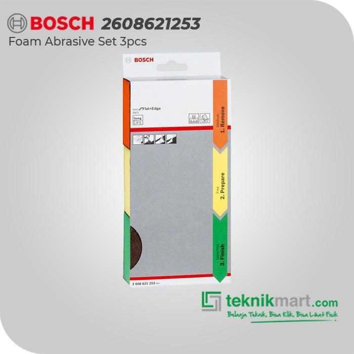 BOSCH S471 SPONGE ABRASIVES, MEDIUM/ FINE/ SUPER FINE, FLAT & EDGE