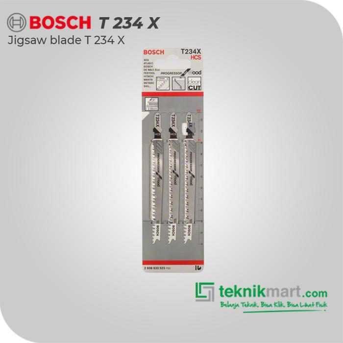 BOSCH T 234 X JIGSAW BLADE PROGRESSOR FOR WOOD 117MM (3 PCS)