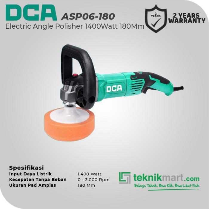 DCA ASP06-180 ANGLE SANDER POLISHER 1400WATT 180MM - Image 2