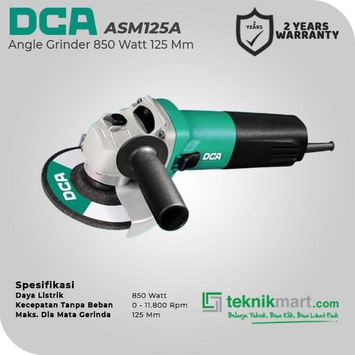 DCA ASM125A ANGLE GRINDER 850WATT 125MM - Image 2