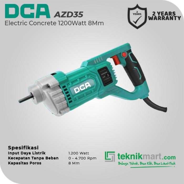 DCA AZD35 ELECTRIC CONCRETE VIBRATOR 1200WATT - Image 2