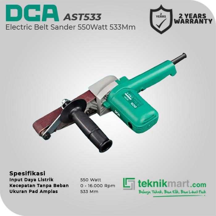 DCA AST533 BELT SANDER 550WATT 30X533MM - Image 2