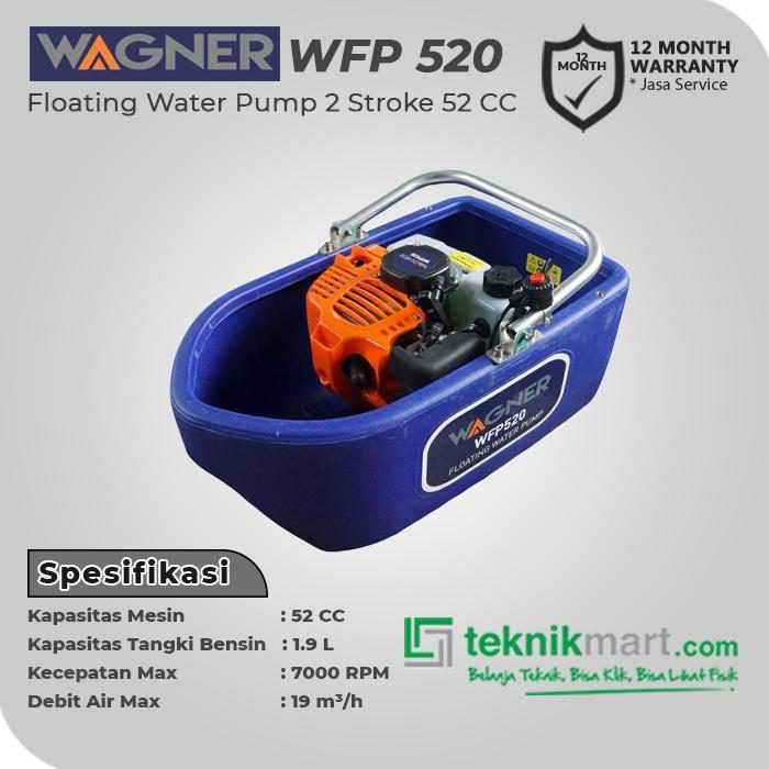 WAGNER WFP 520 FLOATING WATER PUMP 2 STROKE 52CC - Image 2