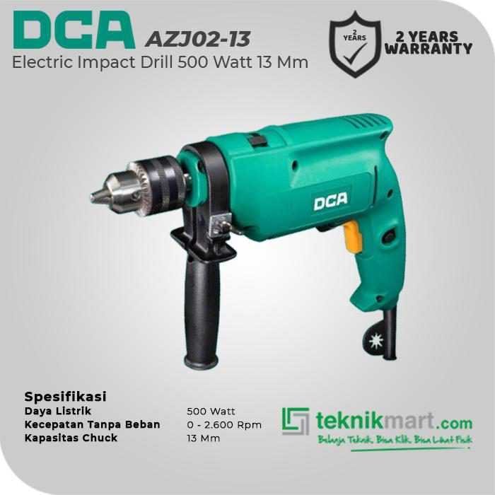DCA AZJ02-13 IMPACT DRILL 500WATT 13MM VARIABLE SPEED - Image 2