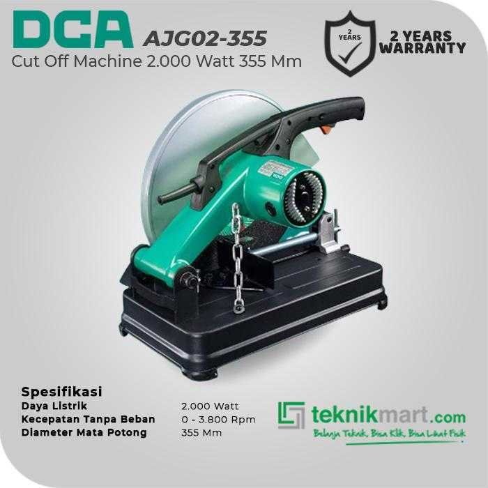 DCA AJG02-355 CUT OFF MACHINE 2000WATT 355MM - Image 2