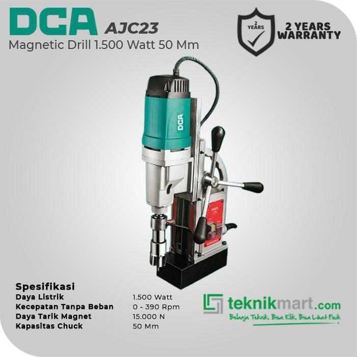 DCA AJC23 MAGNETIC DRILL 1500WATT 50MM - Image 2