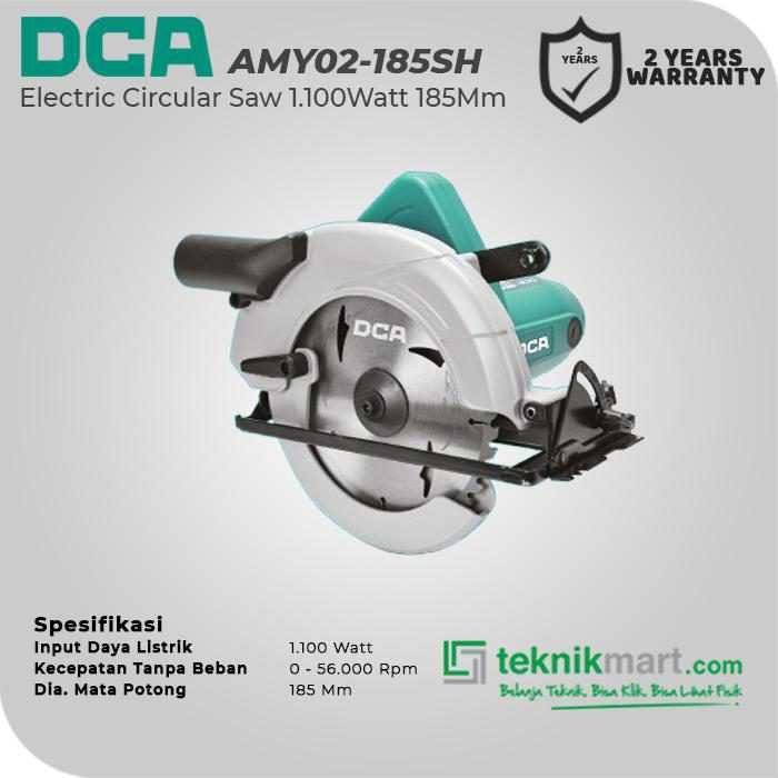 DCA AMY02-185SH CIRCULAR SAW 1100WATT 185MM - Image 2